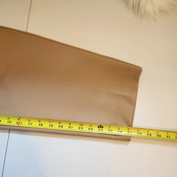 Rachel Zoe Khaki Beige Slim Pull On Shaping Pants Size 3X New NWT Office Work - Picture 8 of 9